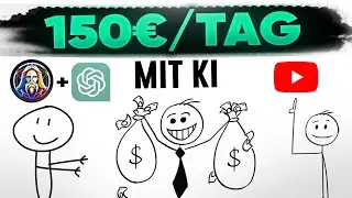 Wie du mit simplen KI-generierten Strichm&auml;nnchen Videos 150&euro;/Tag verdienen kannst