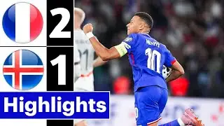 France vs Iceland 1-1 Highlights | Kylian Mbapp&eacute; Goal 