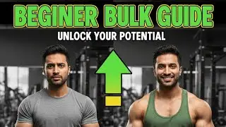 Beginner Bulk Guide 🔥 | Muscle Gain Without Supplements