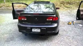 95 cavalier z24 vs 95 camry le exhaust video