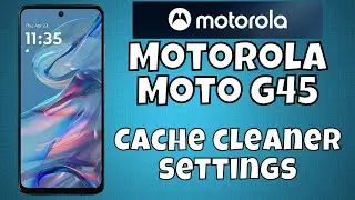 Motorola Moto G45 Clear Cache || How to clear cache || Cache cleaner settings