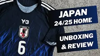 Japan 2024/25 Home jersey Player version (Adidas x Y-3) Unboxing & Review