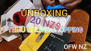 UNBOXING DITO SA NEW ZEALAND #temu  FINDS #ofw