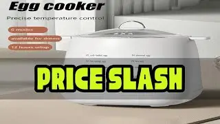 Household Multifunctional Breakfast Machine 6 Modes Automatic Power-off Egg Boiler Egg Steamer