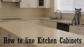 How to cut ktchen liners easily & accurately WITHOUT PRE CUT LINES