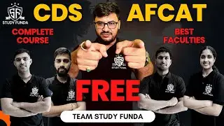 Launching @Studyfunda2023  CDS & AFCAT BY STUDY FUNDA Free complete course #cds #afcat #studyfunda