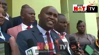 Hon.Onderi breathed fire after fellow MCAs clashed in the Assembly over the impeachment motion