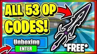 ALL *53* NEW SECRET OP WORKING CODES! Roblox Unboxing Simulator