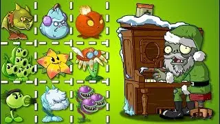 Plants Vs Zombies 2 Zombie Piano Navideño Vs Todas Las Plantas