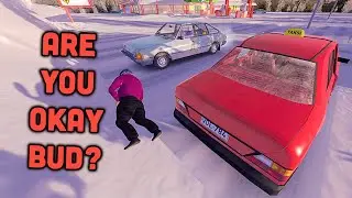My Winter Car - I Got The Taxi Job!