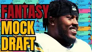 2025 Fantasy Football Mock Draft | PPR | Pick 2 | Mock Draft Strategy