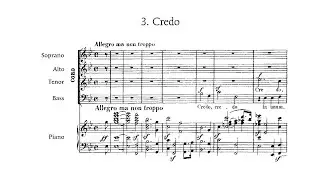 Missa Solemnis in D Major - Beethoven | 3. Credo (Score)