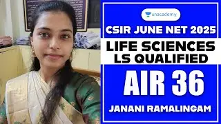 CSIR NET June 2025 Rankers Interview | CSIR NET Life Sciences Toppers Interview | AIR 36 LS