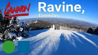 Cannon Mountain - Ravine to Gremlin (Top to Bottom Run)