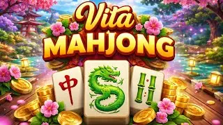Vita Mahjong Puzzle Gameplay | Brain Power On | Score 2754555