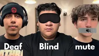 Blind, deaf and mute challenge with the Bozos ￼