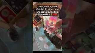 New moon in Libra October 21, Aries tarot Astro reading, #aries #tarot #astrology