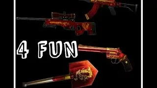 [CF AL] 4FUN - KIT RED DRAGON / AK RD / AWM RD / ANACONDA RD / P&Aacute; RD - CROSSFIRE AL