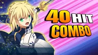 Saber DESTROYS RANKED!! | Melty Blood Type Lumina Ranked Matches