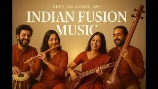 DEEP RELAXING JOY | INDIAN FUSION MUSIC SITAR & BANSURI WITH TABLA TECHNO BEATS | INSTRUMENTAL BLISS
