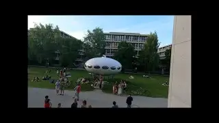 Bachata Social Dancing at Pinakotheken in Spring - Munich, Germany
