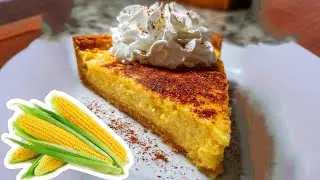 PASTEL DE ELOTE SIN HARINA (la mejor receta de pan de elote) 