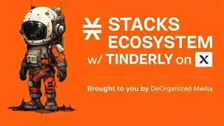 DeOrganized LIVE+ ⚡ Bitcoin + Stacks TV | Daily News &bull; Builders &bull; Games 1-30 Let's Go NEWS!!!