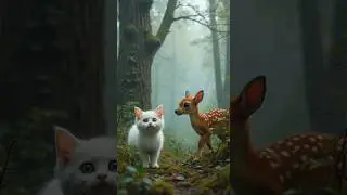 Lucy and the Lost Fawn #shorts #cutepetsjourney