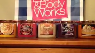 BBW 2016 Fall Candles 🍂🎃