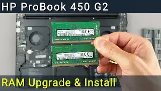 HP ProBook 450 G2 RAM Upgrade & Install: Step-by-Step DIY Guide