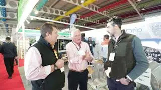 Andrew Howseman and Luis Gladden of Drip Irrigation UK at the British Potato Industry Event!