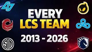 Every NA LCS Team Ever 2013&ndash;2026