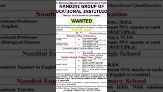 Raichur Vacancy #raichurjobs #raichur @lifeistechnology2802