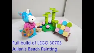 LEGO 30703 Animal Crossing Julian's Beach Painting
