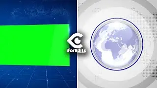 Blue News Headlines Sequence with Intro and Outro in  Ultra High Quality | FREE TO USE | iforEdits