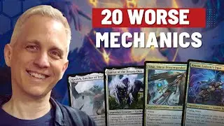 Худшая механика MTG: раскрыты 20 главных ошибок Марка Роузуотера!