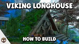 Enshrouded: How to Build a Viking Longhouse (Timelapse - No Commentary)