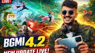 BGMI 4.2 New Update LIVE 🔥 | New Mode Gameplay & First Look | SKYLTRIX IS LIVE