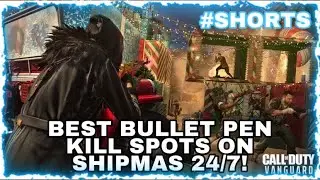 Bullet Pen Kill Spots on VANGUARD SHIPMAS 24/7! GET 50 PER GAME!!! #lmg #bar #BulletPenKills