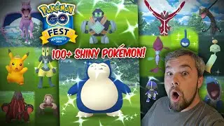 Over 100 ✨Shiny✨ Pokémon Caught! Pokémon GO Fest New York City Day 2 & 3!