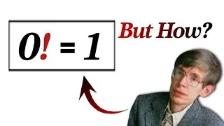 Zero Factorial is Equal to One | But How? | Tricky Maths Question for Competitive Exams
