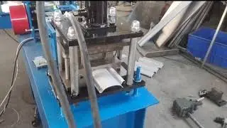Garage Slat Rolling Making Fireproofing Steel Tile Roller Shutter Door Roll Forming Machine