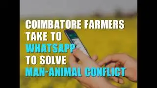 Coimbatore farmers take to WhatsApp to solve man-animal conflict