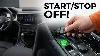 2019 VW Atlas Engine Start Stop Override Cable Install