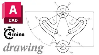 Практика 2D-чертежей в AutoCAD | Упражнения по 2D-графике от базового до продвинутого уровня | Пр...
