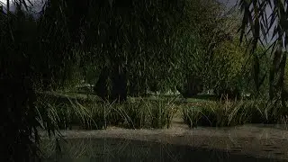 Spring Thunderstorm Ambience (No Rain) Calm Before The Storm | Rolling Thunder, Bird Sounds 3 HOURS