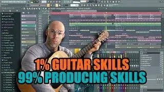 Making a Beat but only using a GUITAR | HOW TO FL STUDIO