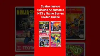 Four new classics join NES and Game Boy on Switch Online #switch2 #nintendo