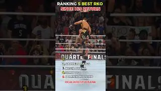 Ranking the 5 Best RKOs Since Randy Orton&rsquo;s Return 🐍🔥 | Outta Nowhere Again! #wwe #wrestling #rko