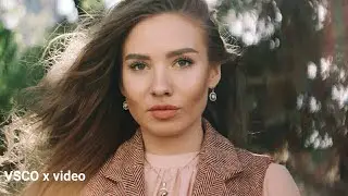 VSCO x video / video portrait